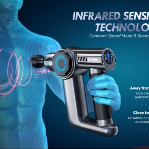 ⭐️Host Pick⭐️ Brand New Urikar AT1 Percussion Massage Gun - Picture 5 of 12